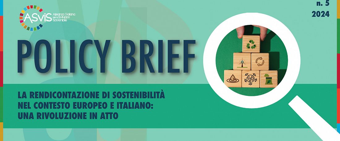 Dall'ASviS analisi e raccomandazioni sulla rendicontazione di sostenibilità