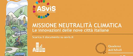 Il 30 settembre la presentazione del Quaderno ASviS sulle città climaticamente neutre