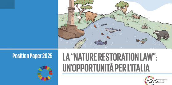 ASviS: Nature restoration law occasione storica per rigenerare la natura in Italia