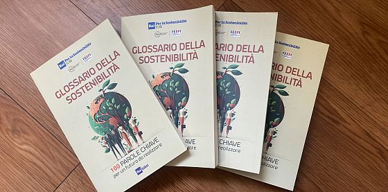 Il Glossario della sostenibilità su RaiPlay, ora anche in libreria