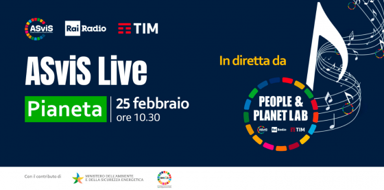 Il 25 febbraio l'ASviS Live da Sanremo dedicato a 