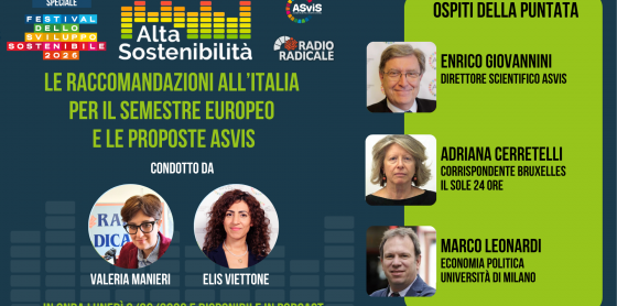 Le raccomandazioni all’Italia per il semestre europeo e le proposte ASviS