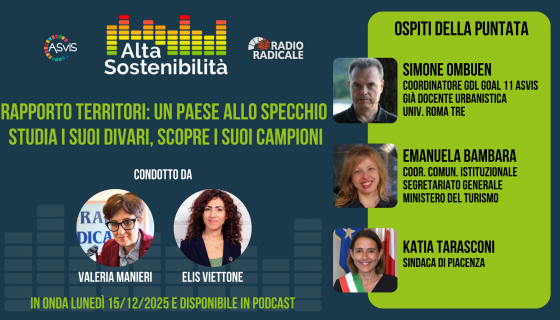 Rapporto Territori 2025: un Paese allo specchio studia i suoi divari, scopre i suoi campioni