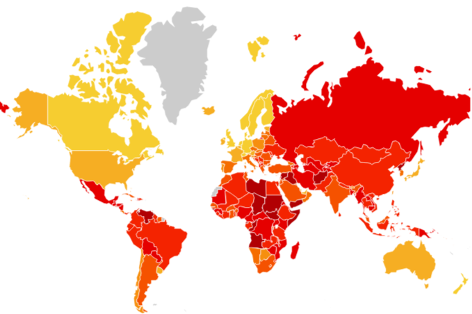 Indice di Percezione della Corruzione 2018: Italia al 53esimo posto, ma in miglioramento