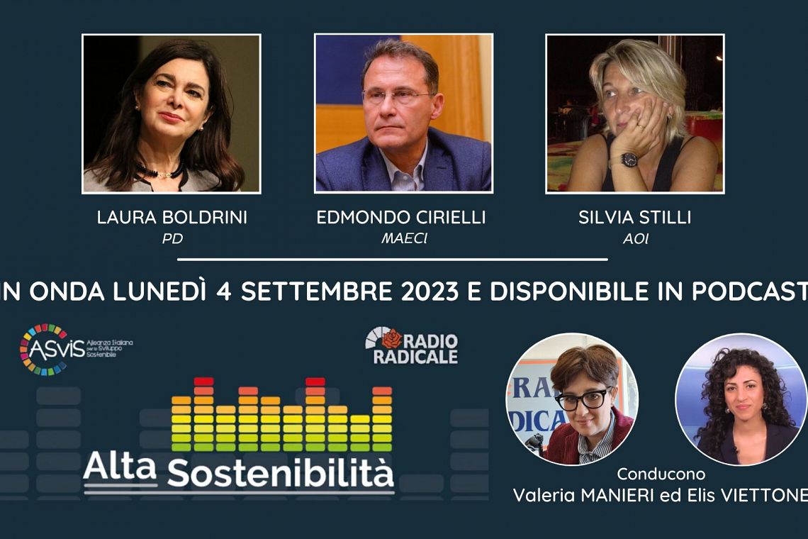 Speciale SDG summit: Boldrini, Cirielli e Stilli su Italia, cooperazione e Aps