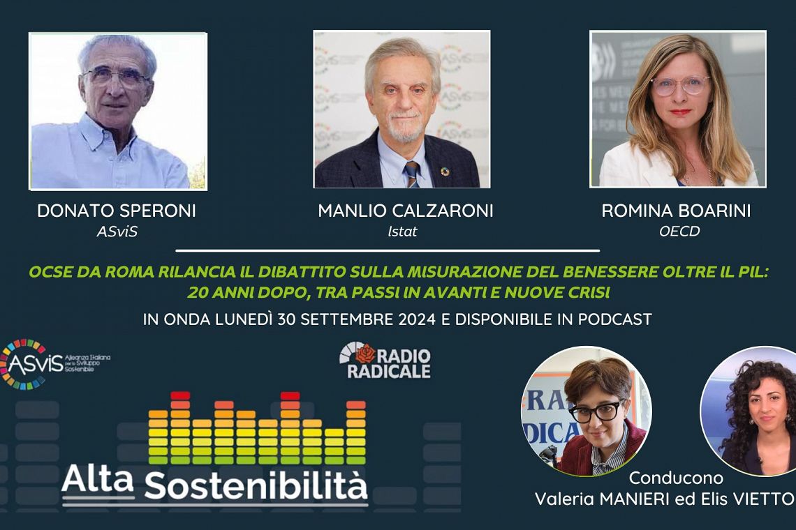 L'Ocse da Roma rilancia il dibattito sulla misurazione del benessere oltre il Pil