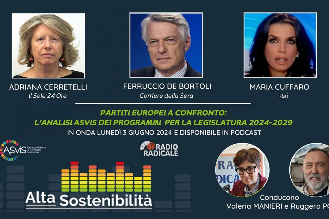 Partiti europei a confronto: l'analisi ASviS dei programmi per la legislatura 2024-2029