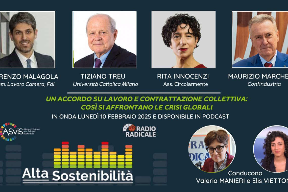 Un nuovo accordo su lavoro e contrattazione collettiva: così si affrontano le grandi crisi globali