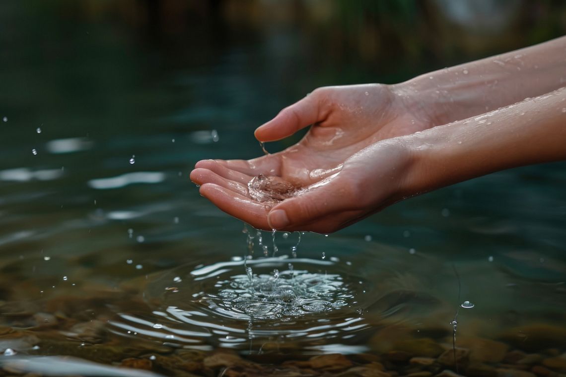 La sottile linea rossa che collega acqua, prosperità e pace