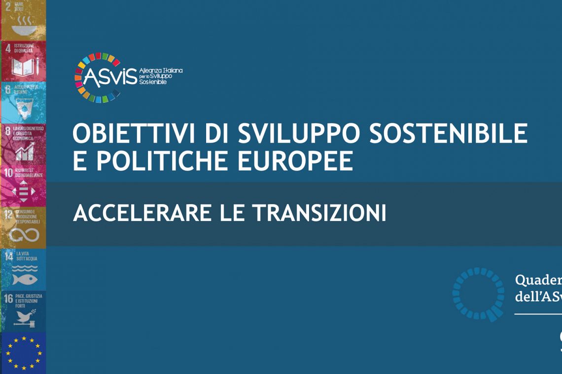 “Obiettivi di sviluppo sostenibile e politiche europee - Accelerare le transizioni”