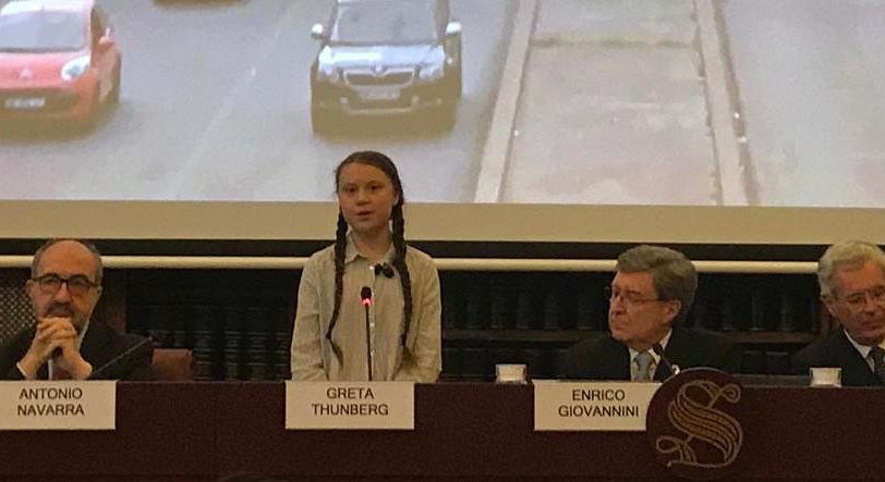 Greta Thunberg parla di clima in Senato: abbiamo pochi anni per cambiare