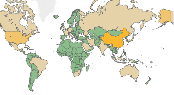 È online la mappa dei target nazionali sulle emissioni presentati alla Cop21 