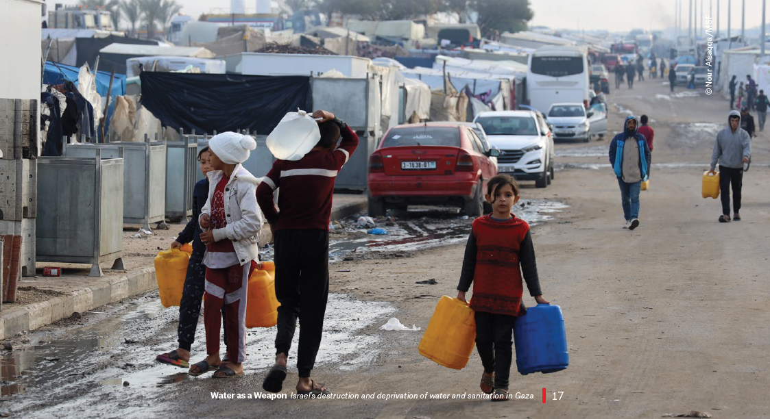 L’acqua come arma: così Israele priva i palestinesi dei servizi idrici