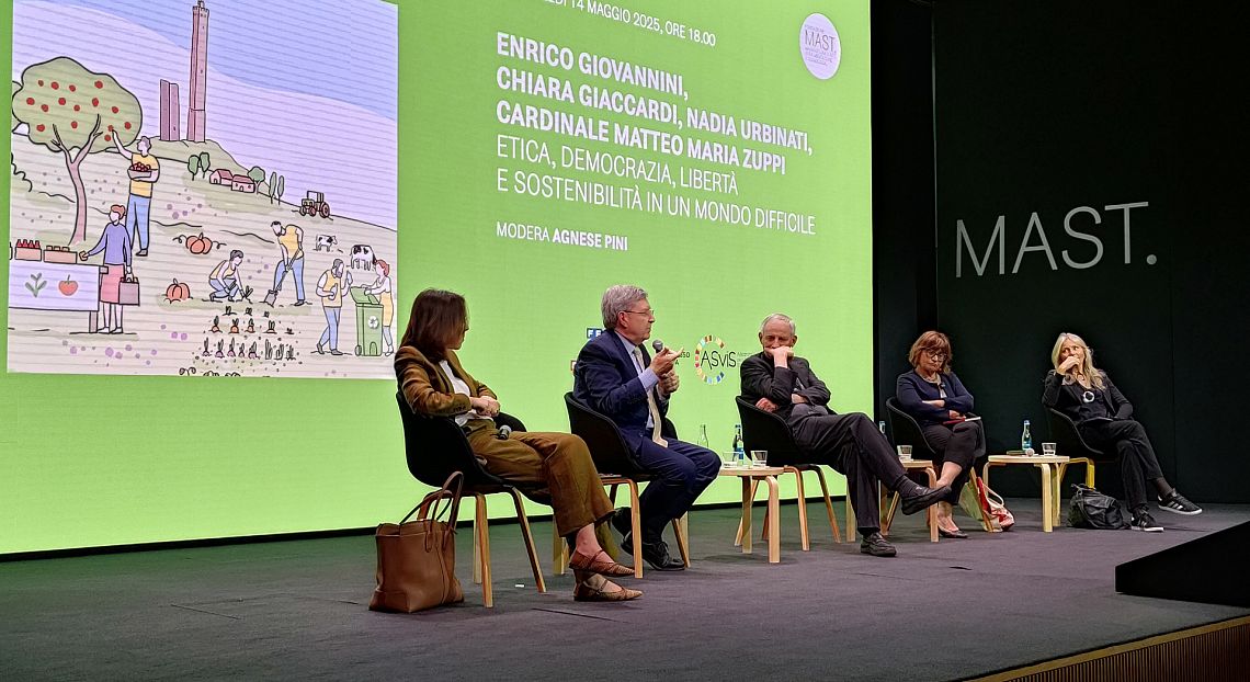 Etica, democrazia, sostenibilità: dialogo tra Giaccardi, Giovannini, Urbinati e Zuppi