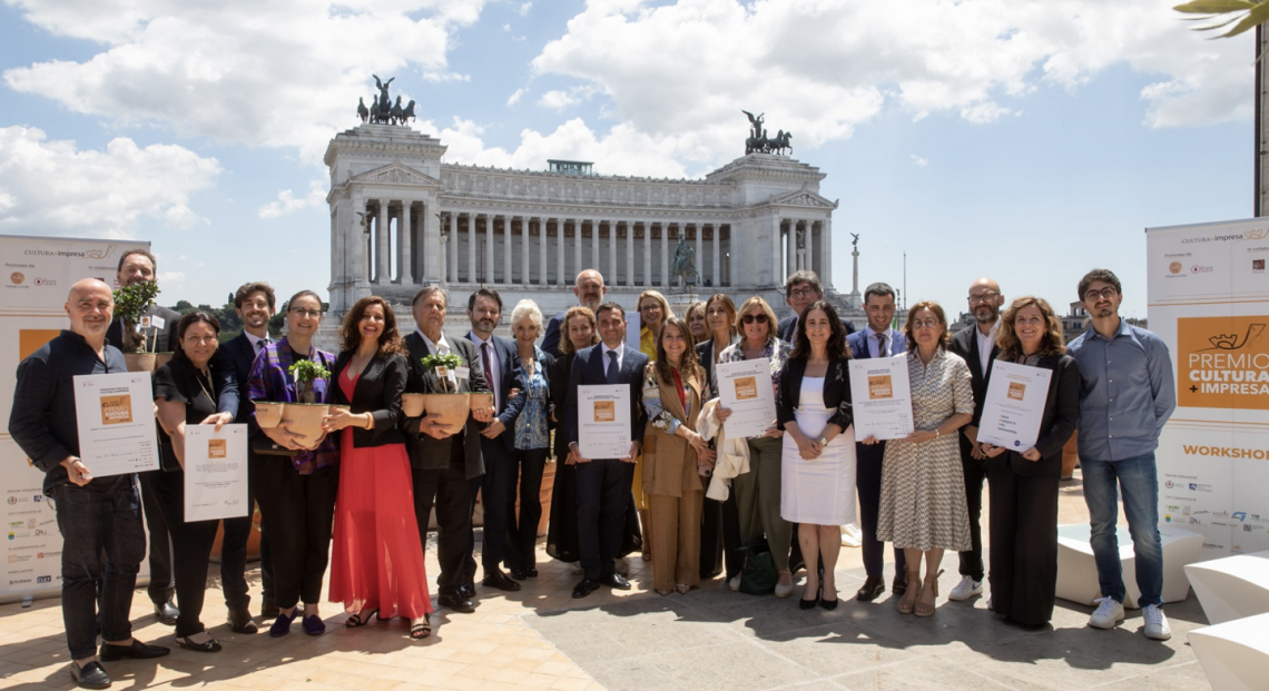 Premiato il legame sempre più stretto e strategico tra Impresa e Cultura