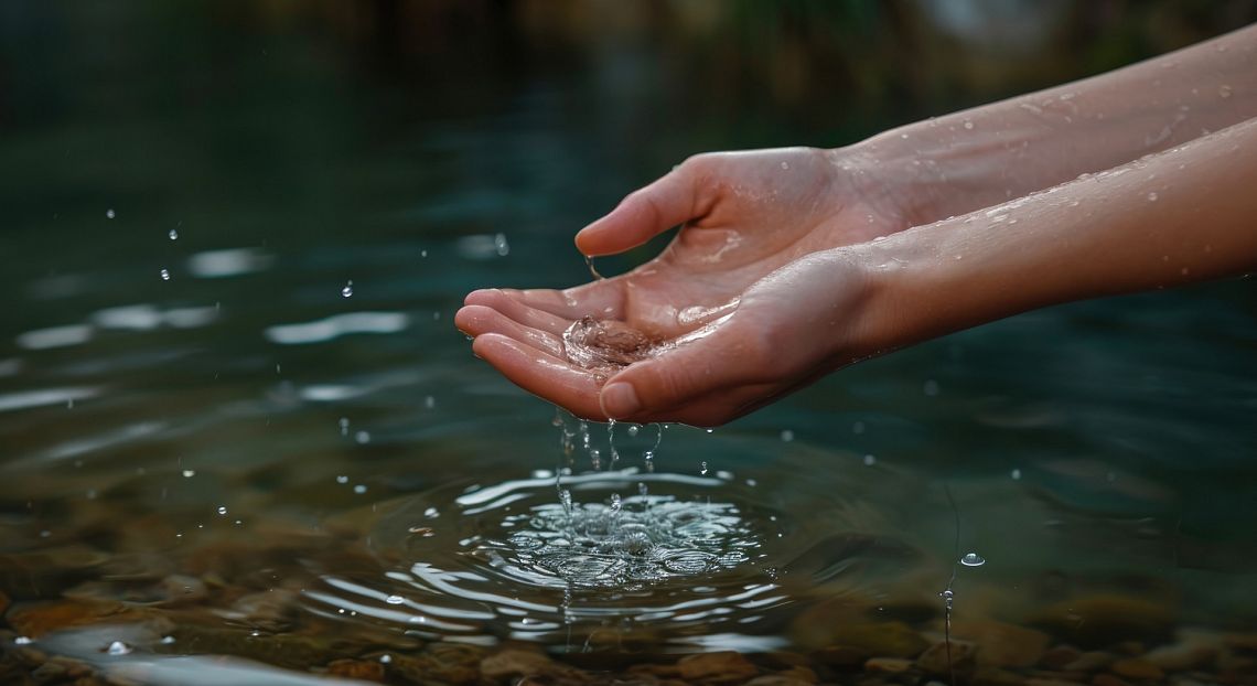 La sottile linea rossa che collega acqua, prosperità e pace