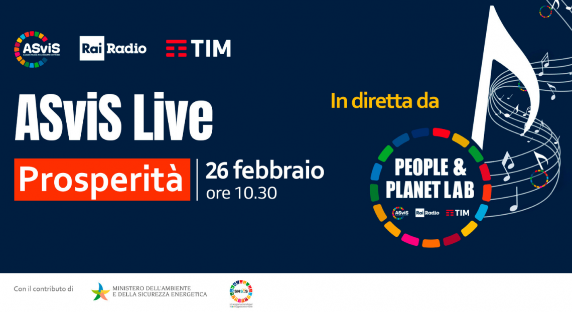  Il 26 febbraio l'ASviS Live da Sanremo dedicato a 