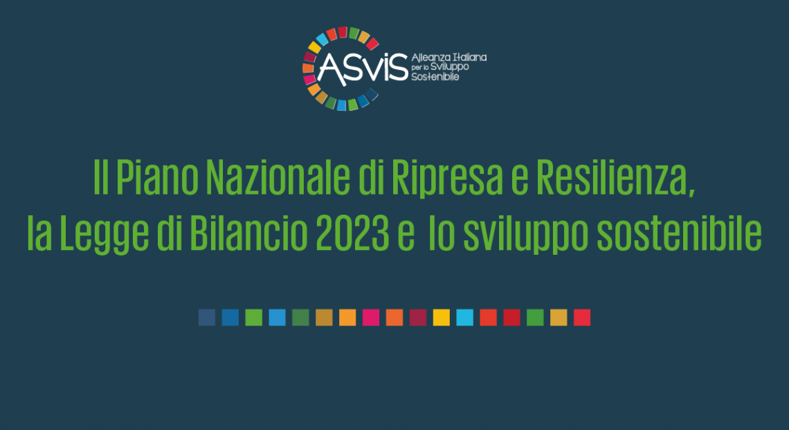 ASviS: proposte per riorientare politiche e progetti del Pnrr verso la sostenibilità