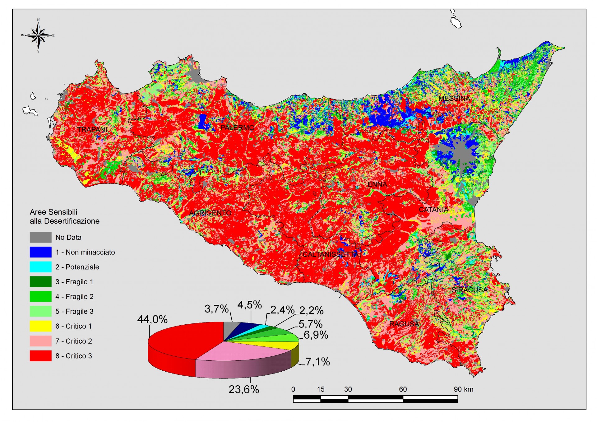 Cambiamenti Climatici E Rischio Desertificazione In Sicilia