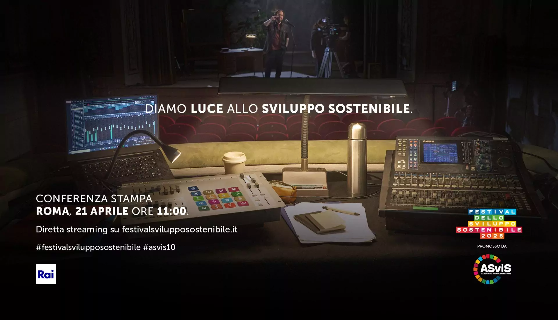 ALLE 11:00 SEGUI IN DIRETTA la conferenza stampa del Festival dello Sviluppo Sostenibile 2026