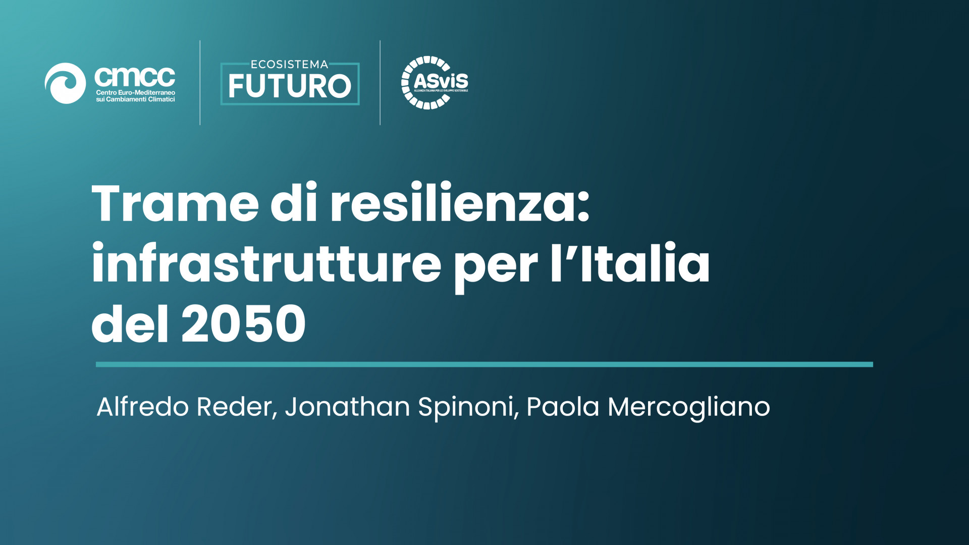 Adattamento e resilienza, le parole d’ordine per le infrastrutture italiane del futuro